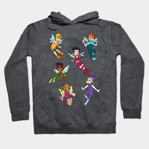 Winx Guys Hoodie by HieLoRei